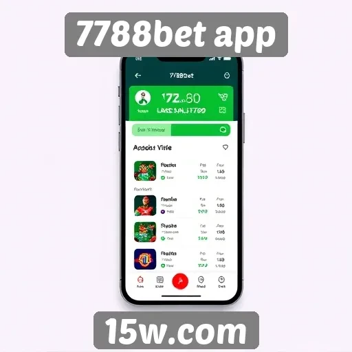 Análise da interface do usuário do 7788bet app